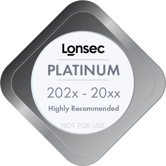 Lonsec Consistency Seal - Platinum